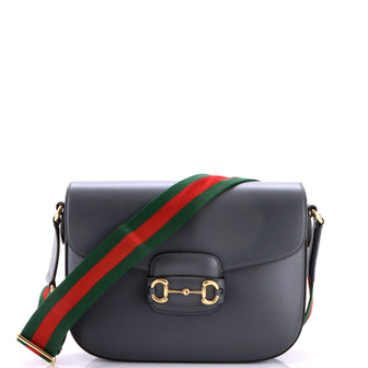 Gucci Horsebit 1955 Shoulder Bag Leather Large