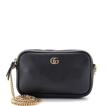 Gucci GG Marmont Crossbody Bag Leather Mini