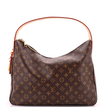 Louis Vuitton Slouchy Handbag Monogram Canvas MM