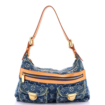 Louis Vuitton Baggy Handbag Denim PM