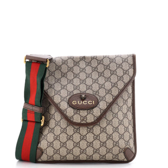 Gucci Neo Vintage Envelope Messenger GG Coated Canvas Medium