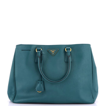 Prada Double Zip Lux Tote Saffiano Leather Large