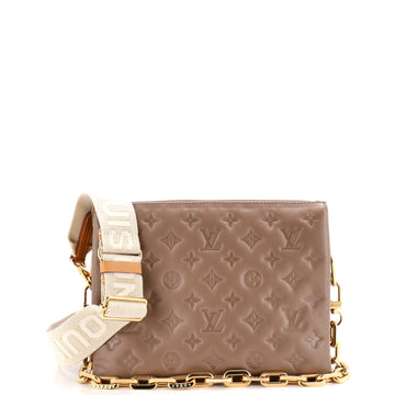 Louis Vuitton Coussin Bag Monogram Embossed Lambskin PM