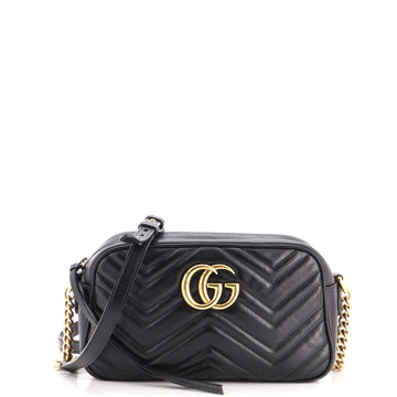 Gucci GG Marmont Shoulder Bag Matelasse Leather Small