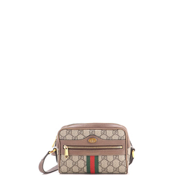Gucci Ophidia Shoulder Bag GG Coated Canvas Mini