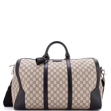 Gucci Convertible Duffle Bag GG Coated Canvas Medium