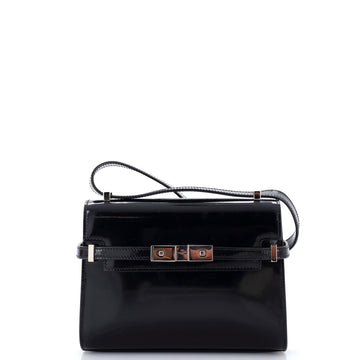 Saint Laurent Manhattan Shoulder Bag Leather Mini