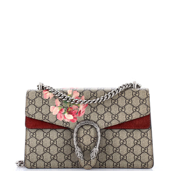 Gucci Dionysus Bag Blooms Print GG Coated Canvas Small