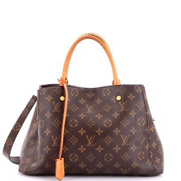 Louis Vuitton Montaigne Handbag Monogram Canvas MM