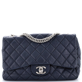 Chanel Classic Single Flap Bag Quilted Lambskin Jumbo