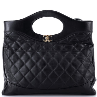 Chanel 31 Shopping Bag Quilted Lambskin Large