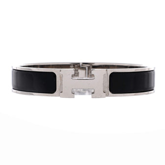 Hermes Clic H Bracelet Enamel Narrow