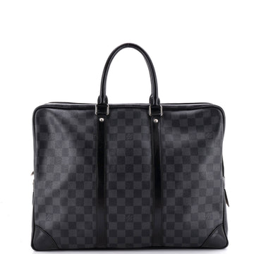 Louis Vuitton Porte-Documents Voyage Briefcase Damier Graphite GM