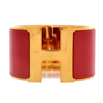 Hermes Clic H Bracelet Enamel Extra Wide