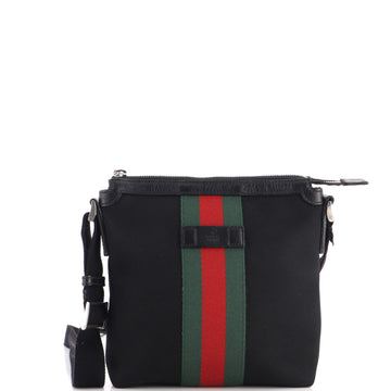 Gucci Web Messenger Bag Techno Canvas Small
