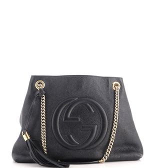 Gucci Soho Chain Strap Shoulder Bag Leather Medium