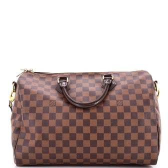 Louis Vuitton Speedy Bandouliere Bag Damier 35