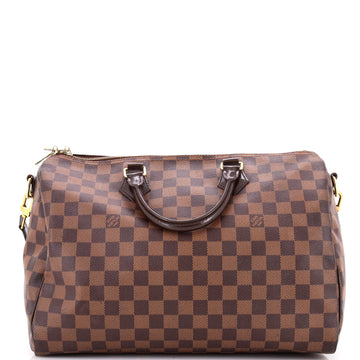 Louis Vuitton Speedy Bandouliere Bag Damier 35