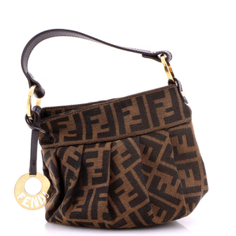 Fendi Chef Handle Bag Zucca Canvas Mini