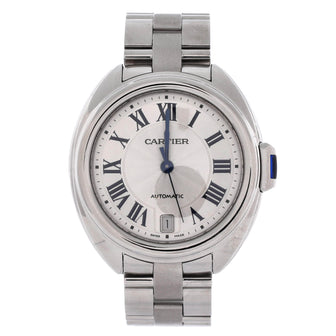 Cartier Cle de Cartier Automatic Watch Stainless Steel 35