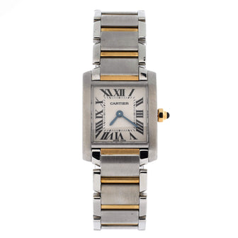Cartier Tank Francaise Quartz Watch Stainless Steel and Yellow Gold 20