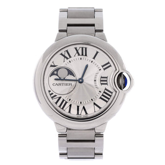 Cartier Ballon Bleu de Cartier Moonphase Automatic Watch Stainless Steel 37