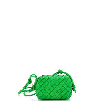 Bottega Veneta Loop Crossbody Bag Intrecciato Nappa Candy