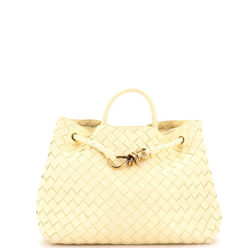 Bottega Veneta Andiamo Top Handle Bag Intrecciato Nappa Medium