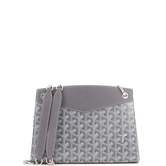 Goyard Structured Rouette Chain Shoulder Bag Coated Canvas PM