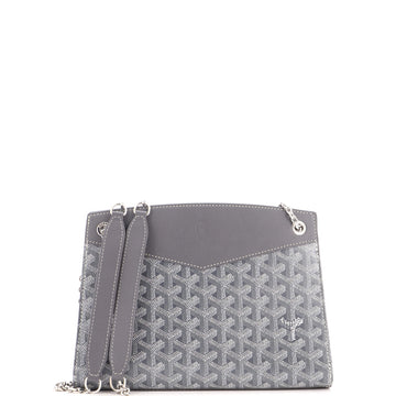 Goyard Structured Rouette Chain Shoulder Bag Coated Canvas PM