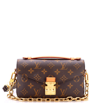 Louis Vuitton Pochette Metis Monogram Canvas East West