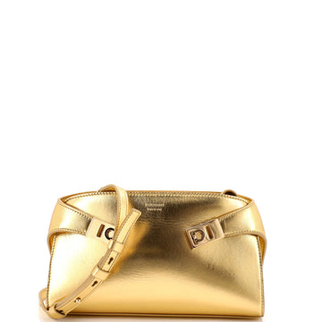 Salvatore Ferragamo Hug Pouch Bag Leather Mini