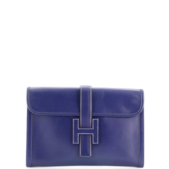 Hermes Jige Clutch Box Calf PM