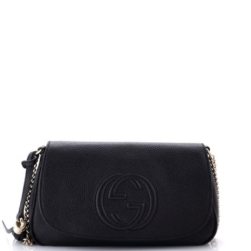 Gucci Soho Chain Crossbody Bag Leather Medium