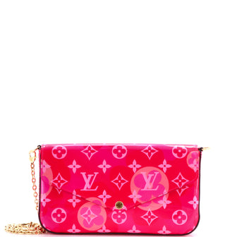 Louis Vuitton Felicie Pochette Limited Edition Monogram Vernis