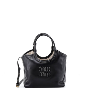 Miu Miu Ivy Tote Bag Leather Small