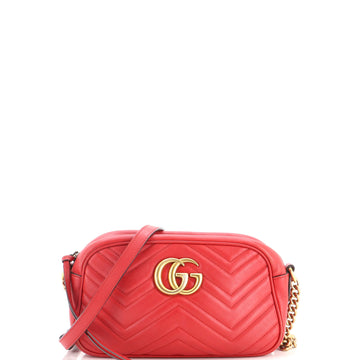 Gucci GG Marmont Shoulder Bag Matelasse Leather Small
