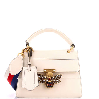 Gucci Queen Margaret Top Handle Bag Leather Small