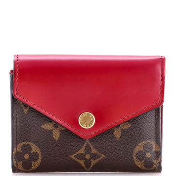 Louis Vuitton Zoe Wallet Monogram Canvas and Leather