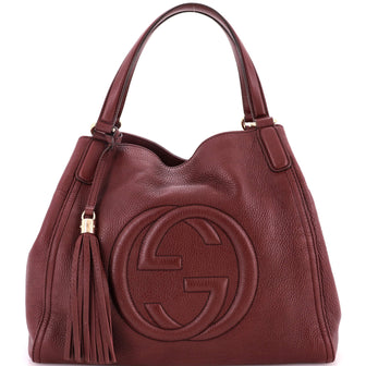 Gucci Soho Shoulder Bag Leather Medium