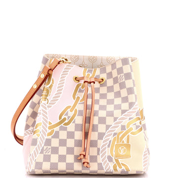 Louis Vuitton NeoNoe Handbag Limited Edition Nautical Damier MM