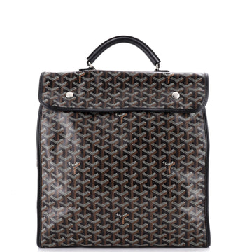 Goyard Saint Leger Briefcase Backpack Coated Canvas