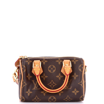 Louis Vuitton Speedy Bandouliere NM Bag Monogram Canvas Nano