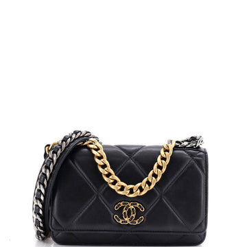 Chanel 19 Wallet on Chain Quilted Goatskin