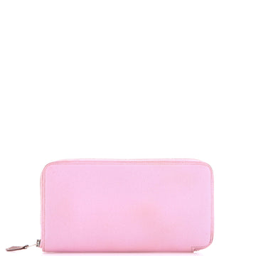 Hermes Azap Zip Around Wallet Silk'in Epsom Long