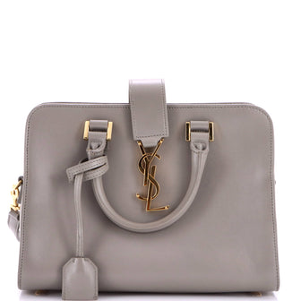 Saint Laurent Monogram Cabas Leather Baby