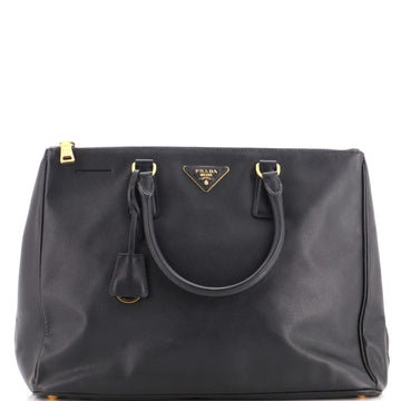 Prada Double Zip Lux Tote Saffiano Leather Large