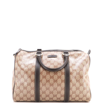 Gucci Joy Boston Bag GG Coated Canvas Large