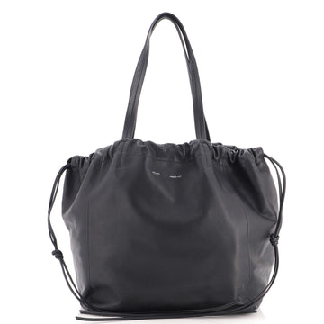 Celine Coulisse Shoulder Bag Leather Large