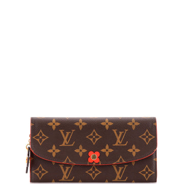 Louis Vuitton Emilie Wallet Limited Edition Blooming Flowers Monogram Canvas